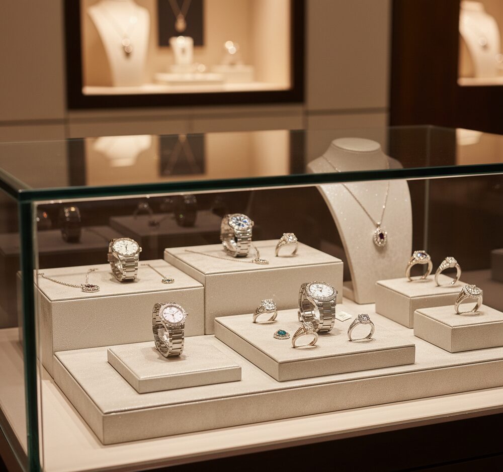 Jewelry display case in DWMJ-600122-Sample
