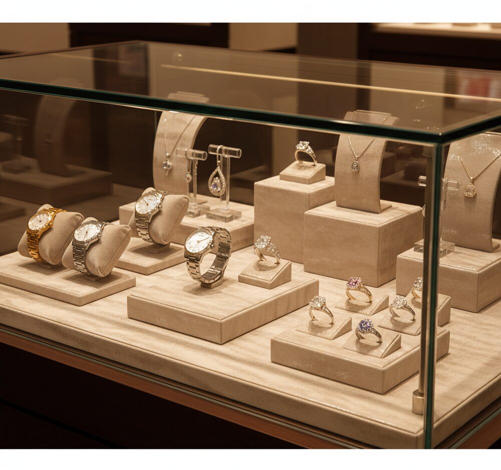 Jewelry display case in DWMJ-600124-Sample