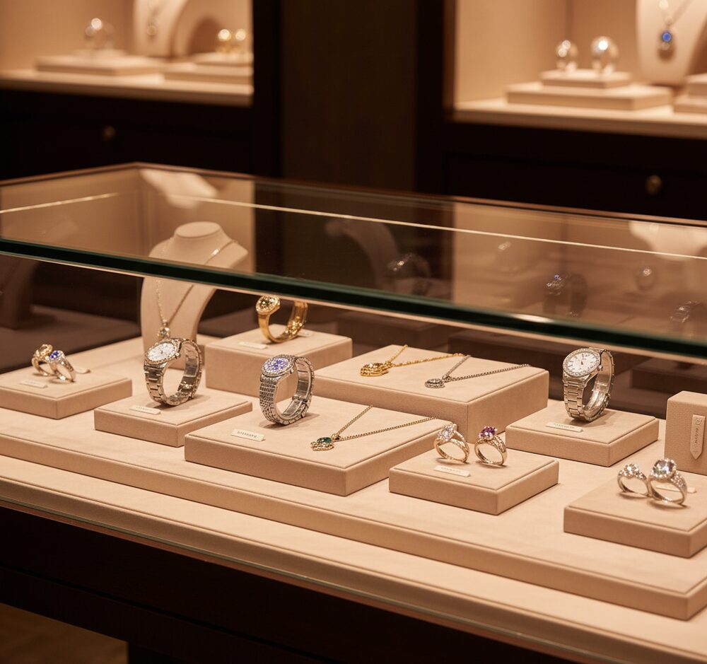 Jewelry display case in DWMJ-600126-Sample