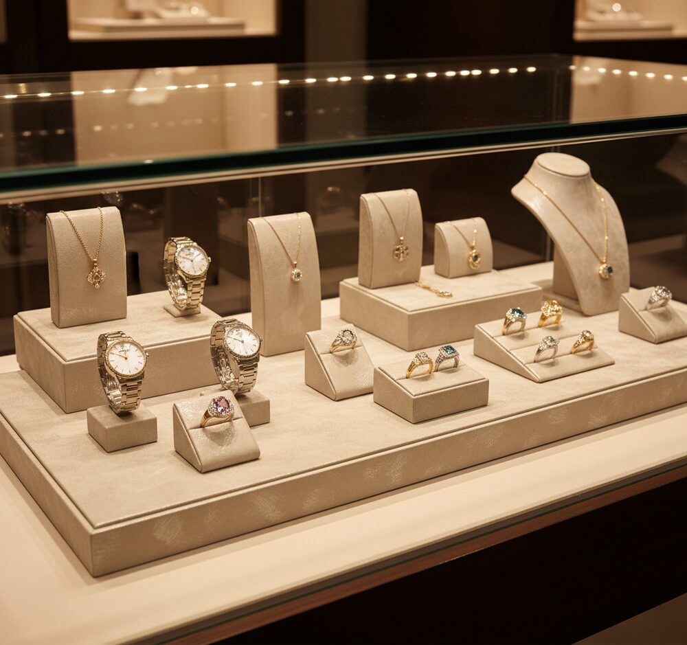 Jewelry display case in DWMJ-600130-Sample