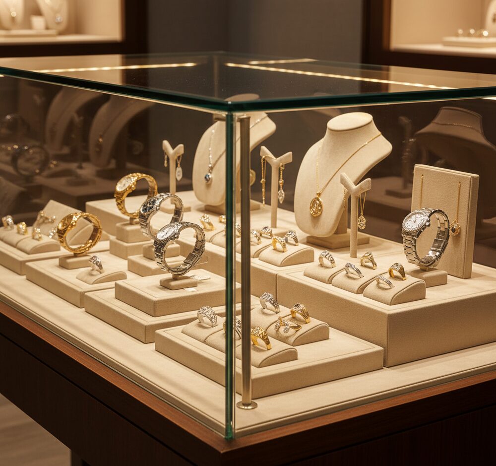 Jewelry display case in DWMJ-600131-Sample