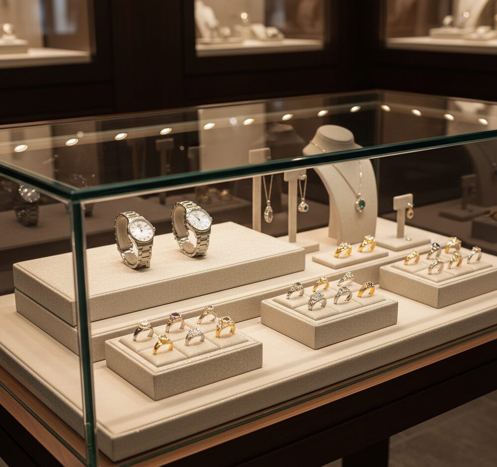 Jewelry display case in DWMJ-600133-Sample