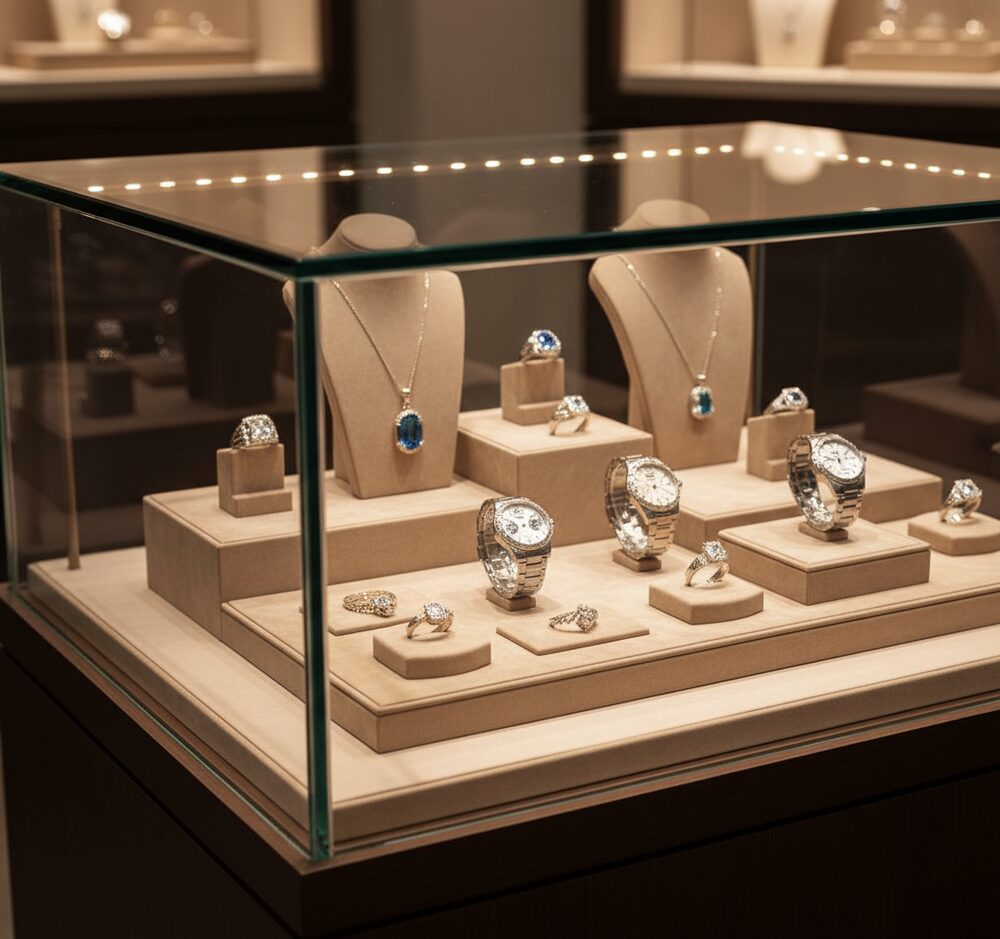 Jewelry display case in DWMJ-600134-Sample