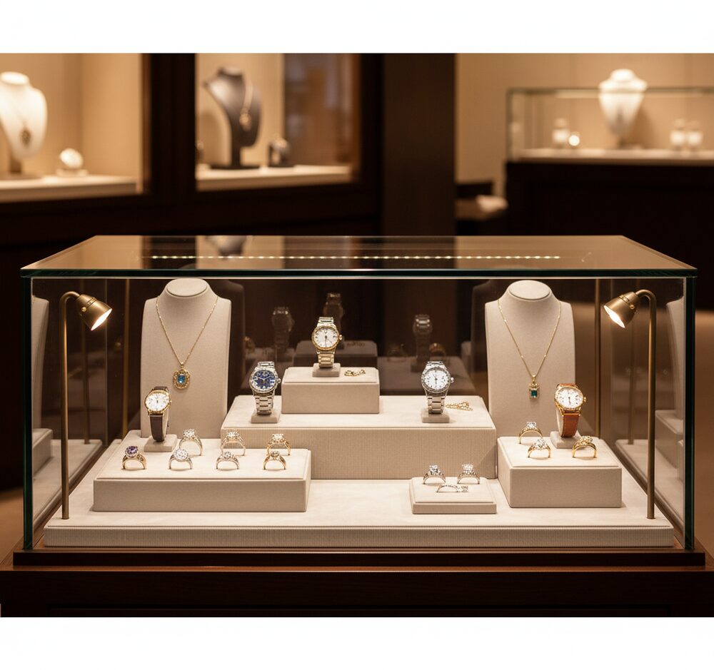 Jewelry display case in DWMJ-600135-Sample