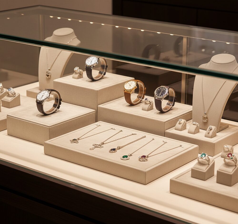 Jewelry display case in DWMJ-600136-Sample