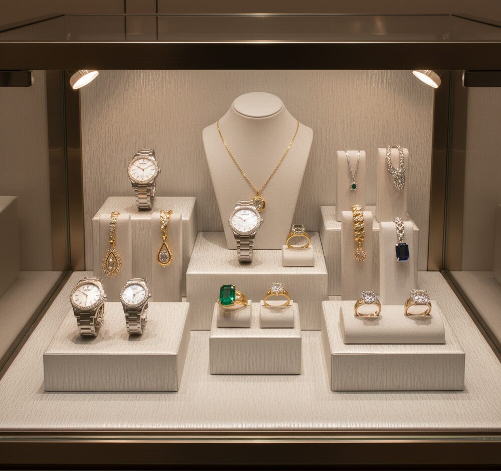 Jewelry display case in DWMJ-600141-Sample