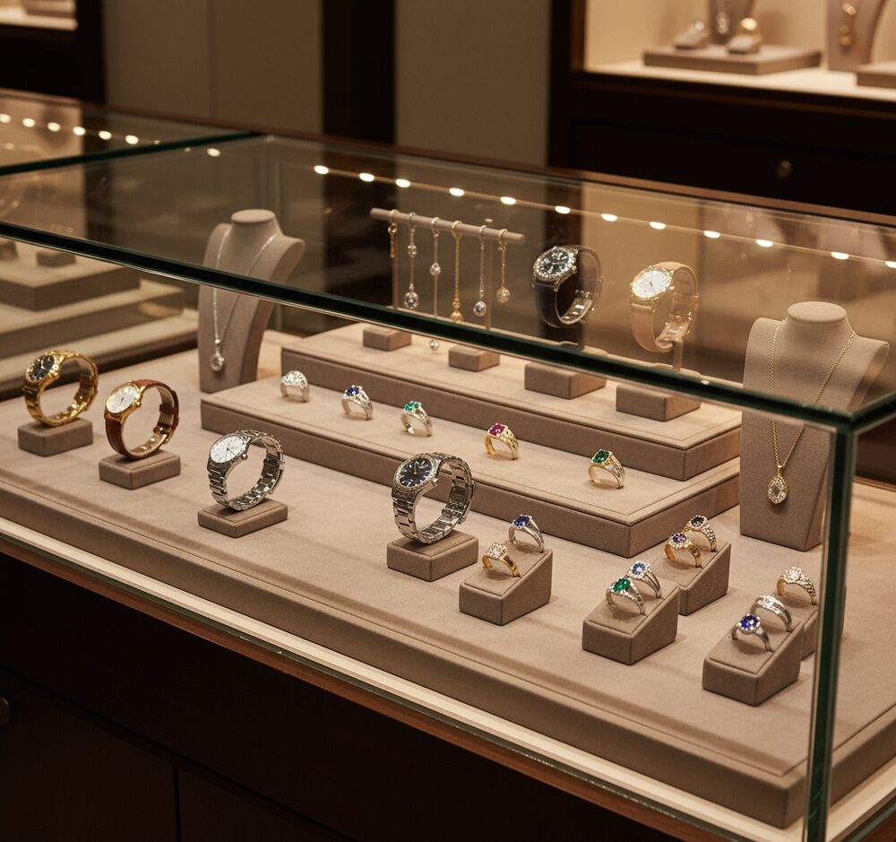Jewelry display case in DWMJ-600146-Sample
