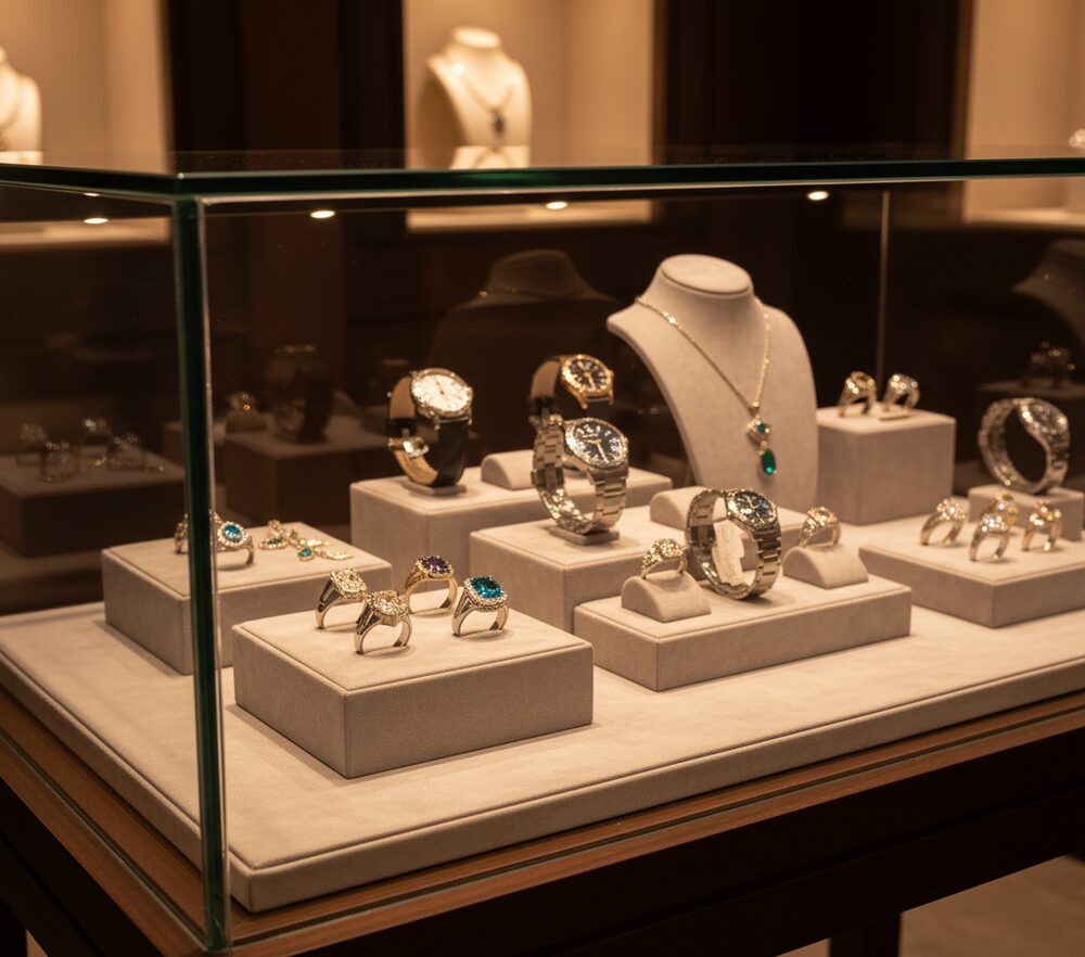 Jewelry display case in DWMJ-600147-Sample