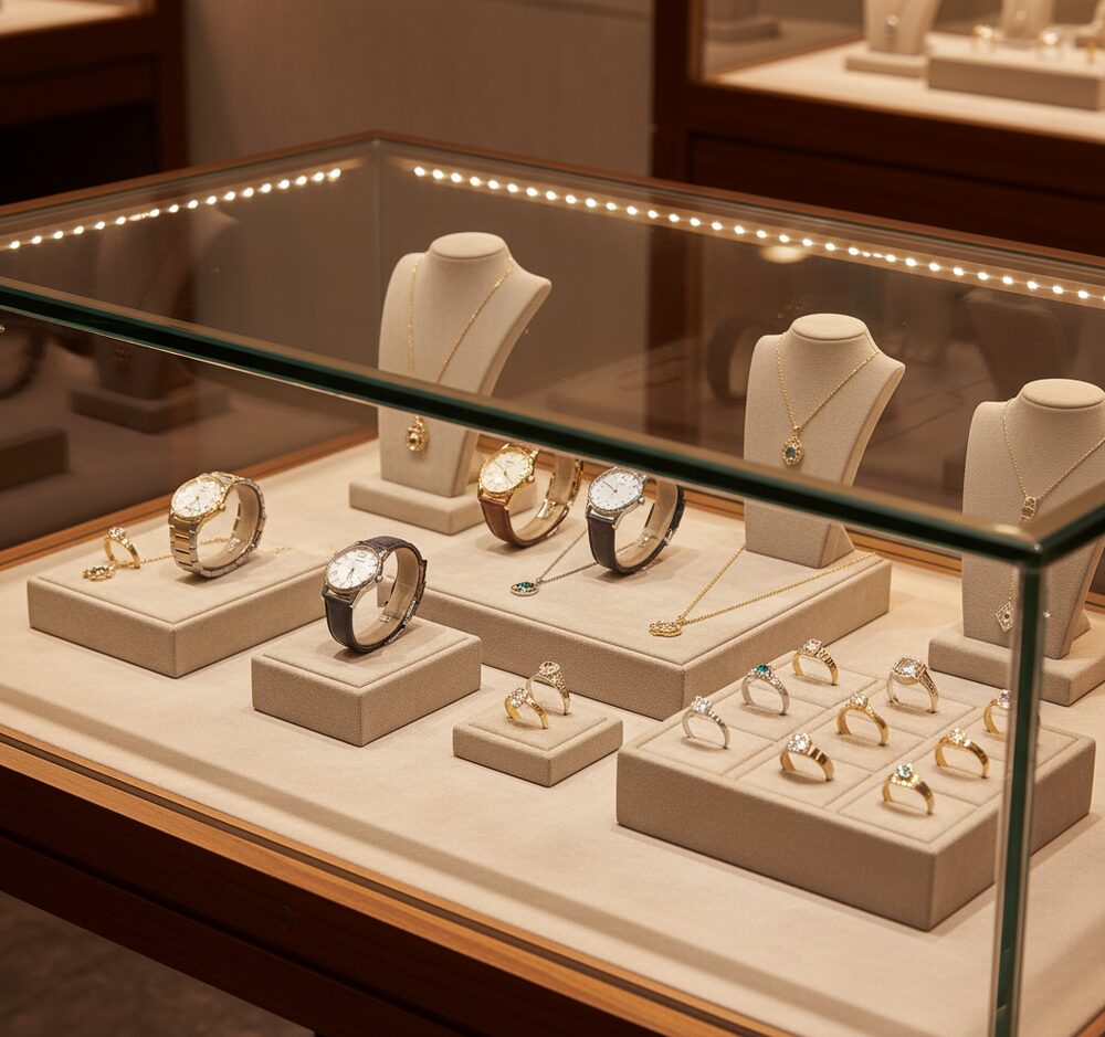 Jewelry display case in DWMJ-600149-Sample