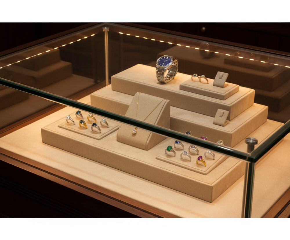 Jewelry display case in DWMJ-600152-Sample