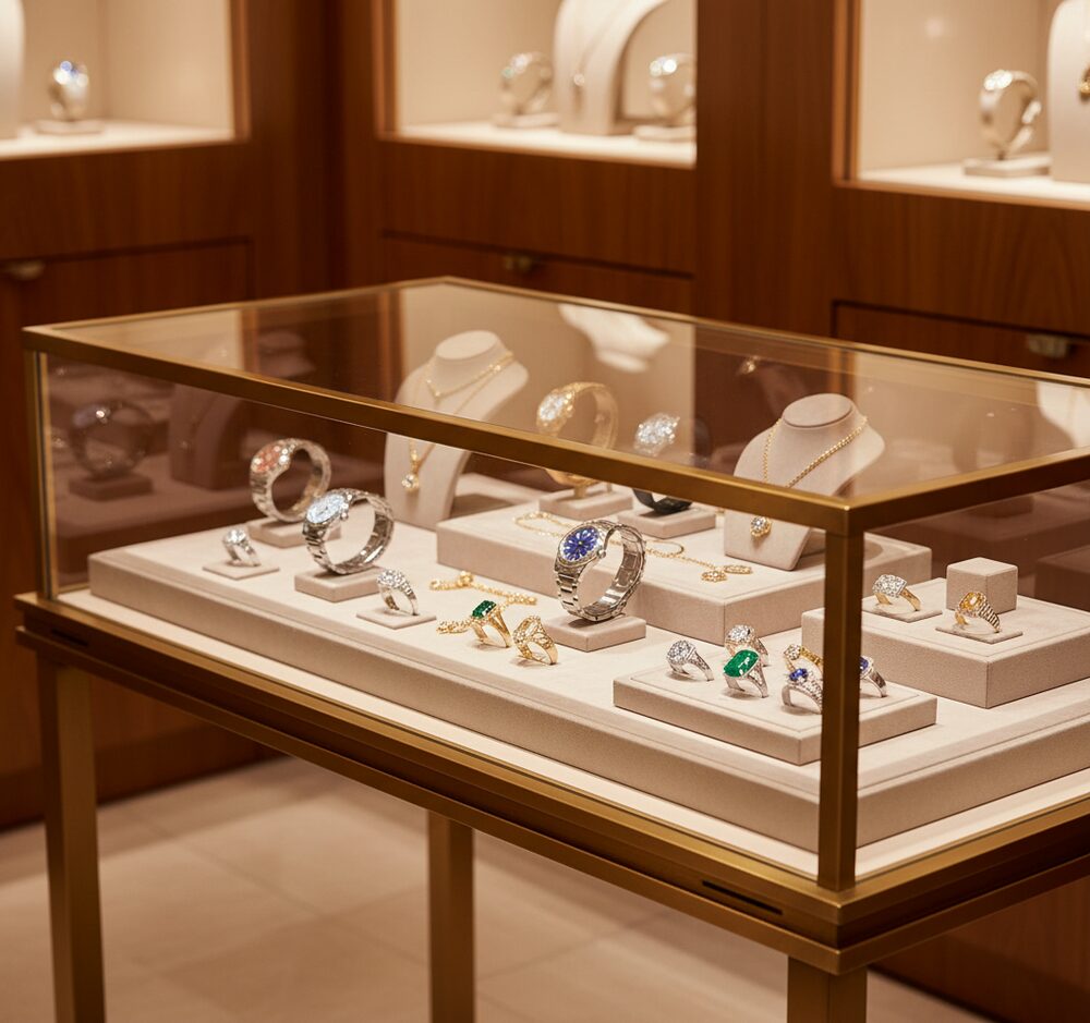 Jewelry display case in DWMJ-600154-Sample