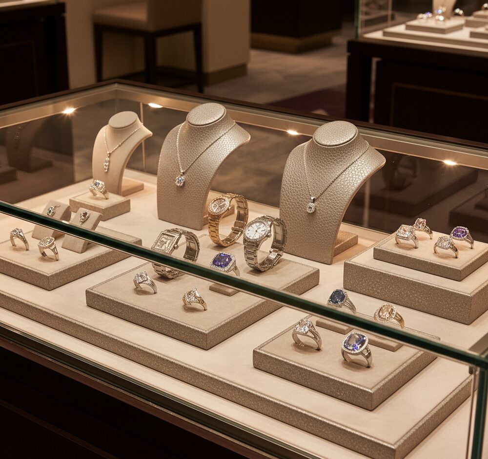 Jewelry display case in DWMJ-600155-Sample