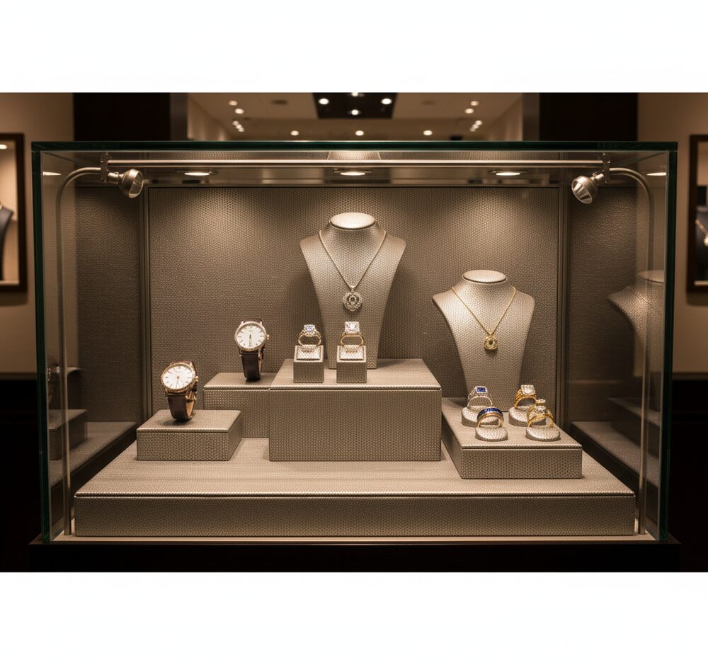 Jewelry display case in DWMJ-600158-Sample