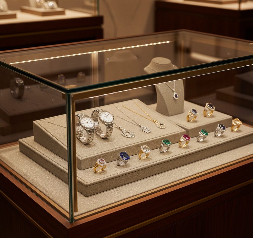 Jewelry display case in DWMJ-600159-Sample