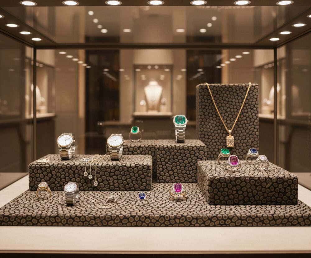 Jewelry display case in DWMJ-600160-Sample