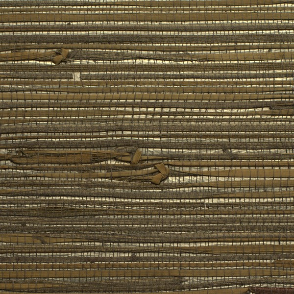 Siena Mocha Grasscloth Wallcovering | Fentucci