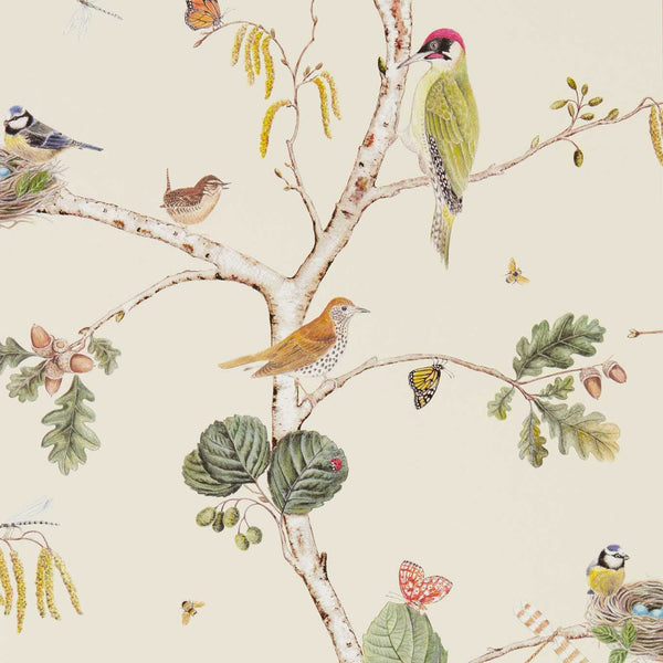 Woodland Chorus Cream/Multi | Sanderson