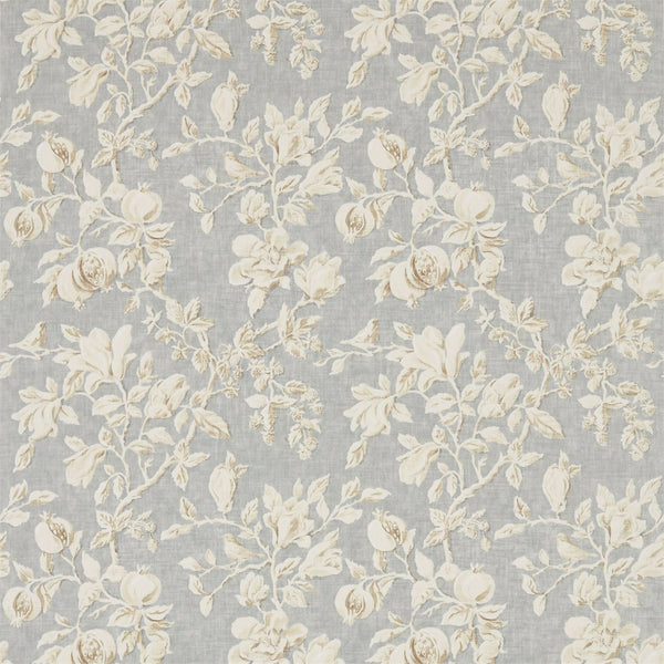 Magnolia & Pomegranate Grey Blue/Parchment | Sanderson