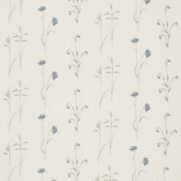 Meadow Grasses Cobalt/Chalk | Sanderson