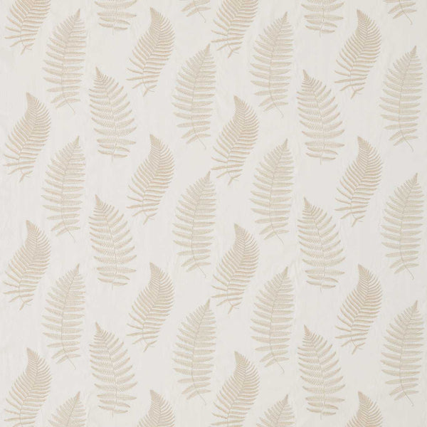 Fern Embroidery Ivory | Sanderson