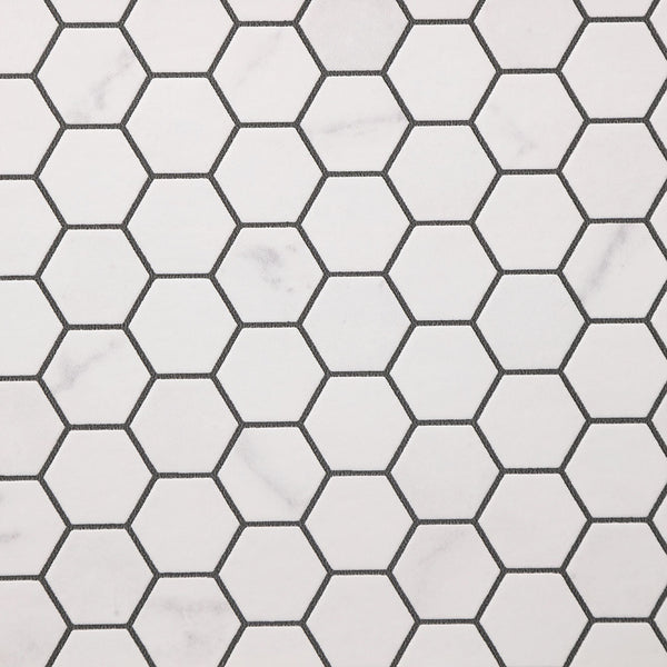 Hexagonal Tile Wallcovering | Phillipe Romano