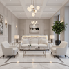 Yorktown White Hotel Lobby Setting | Architectural Fabrics