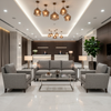 Yorktown Fog Hotel Lobby Setting | Architectural Fabrics