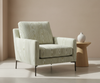 Chesterfield Cream Upholstered Chair | Architectural Fabrics