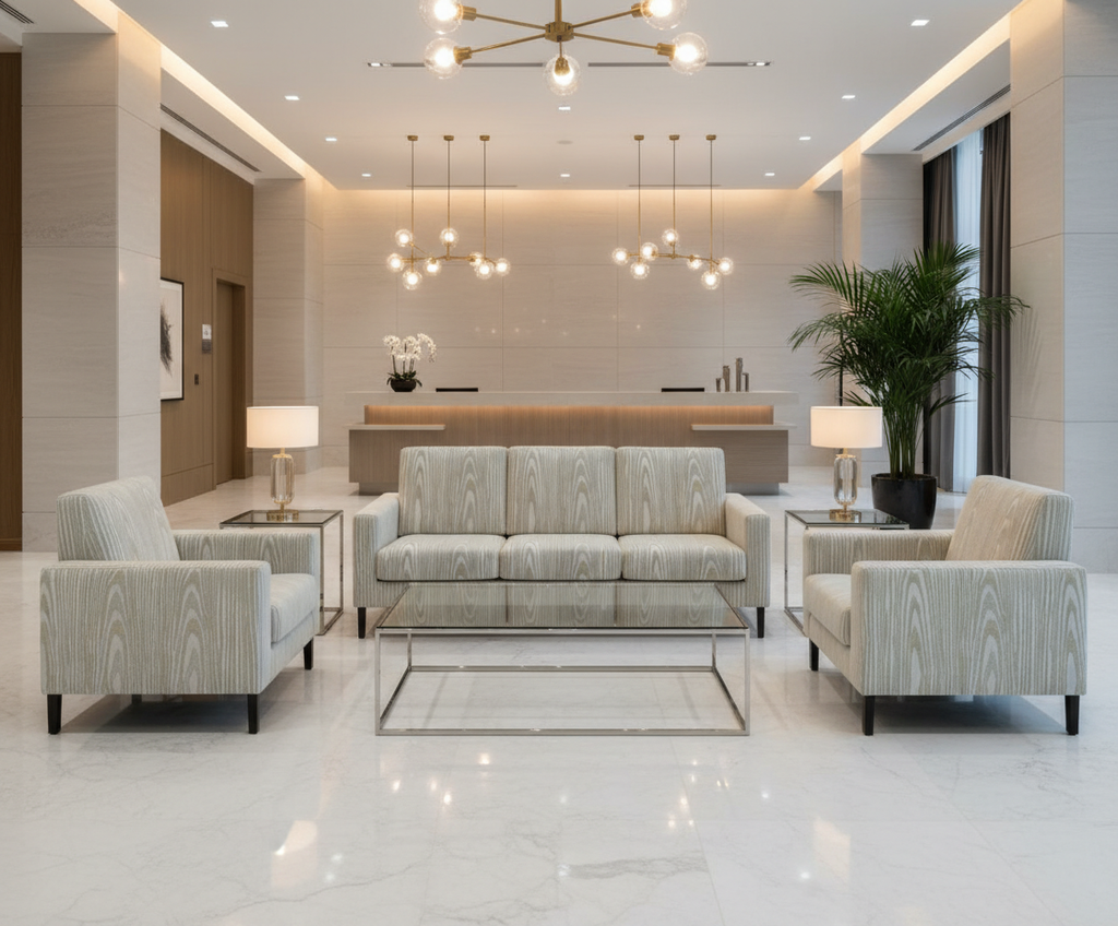 Bloodline Cream Room Setting