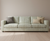 Chesterfield Cream Upholstered Sofa | Architectural Fabrics