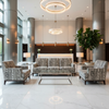 Chesterfield Fog Hotel Lobby Setting | Architectural Fabrics