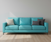 Virginia Beach Ocean Upholstered Sofa | Architectural Fabrics