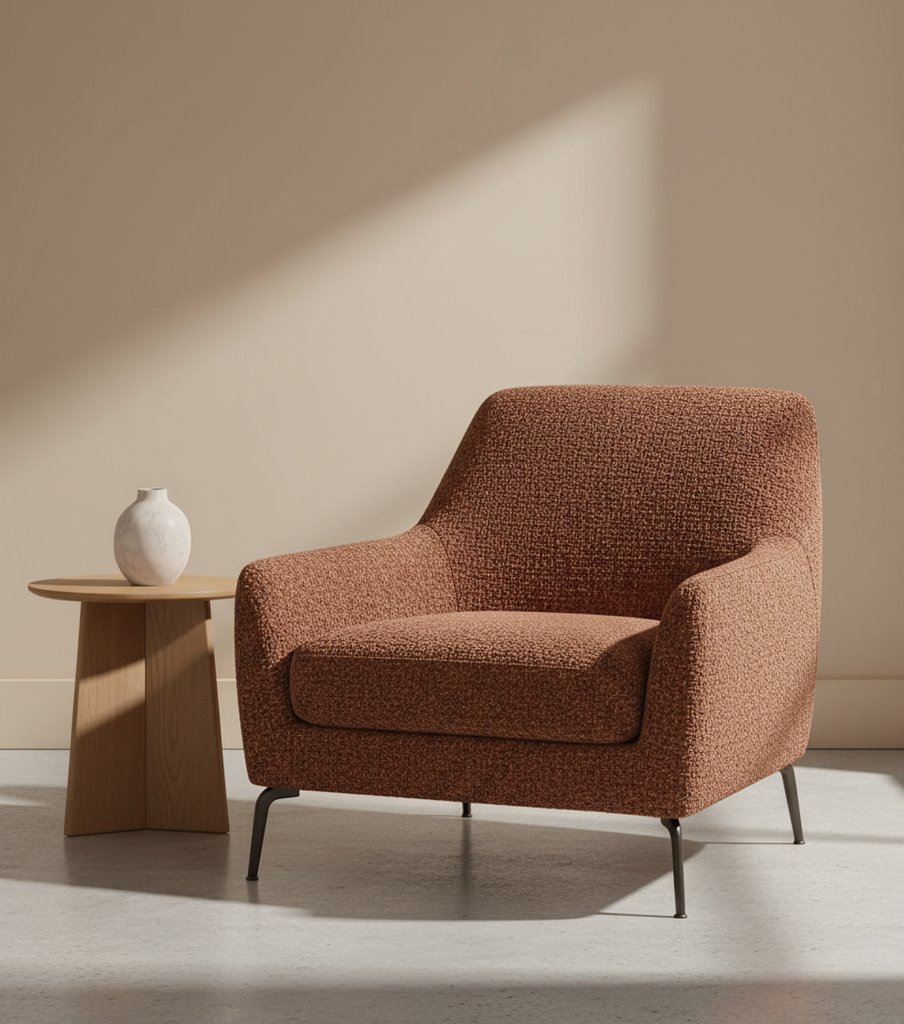 Christiansburg Henna Upholstered Chair | Architectural Fabrics