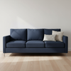 Clarksville Indigo Upholstered Sofa | Architectural Fabrics