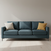 Clarksville Slate Upholstered Sofa | Architectural Fabrics
