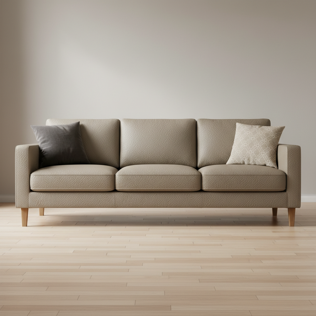 Wytheville Granite Upholstered Sofa | Architectural Fabrics