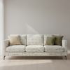 Smithfield White Off-White Upholstered Sofa | Architectural Fabrics
