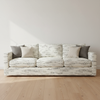 Salem White Off-White Upholstered Sofa | Architectural Fabrics