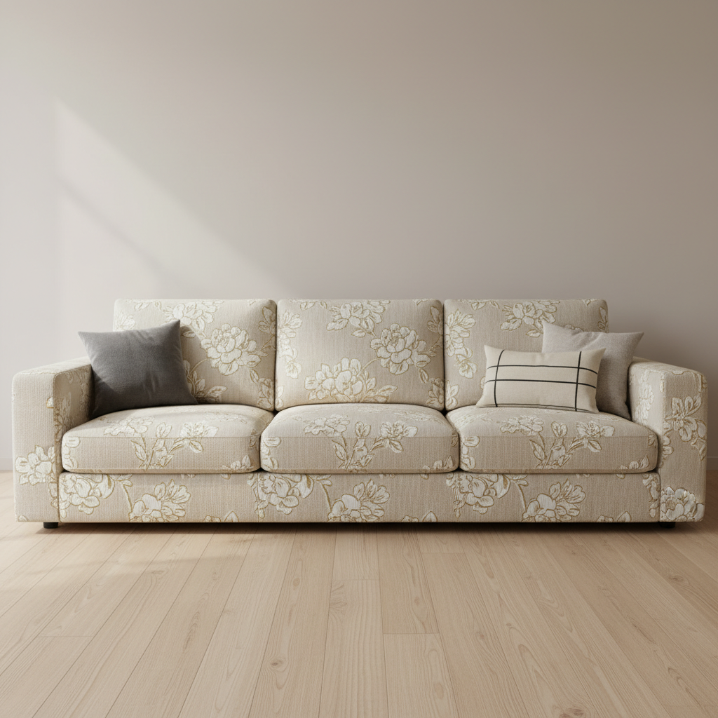 Dale City Amorous Arrangements Upholstered Sofa | Architectural Fabrics