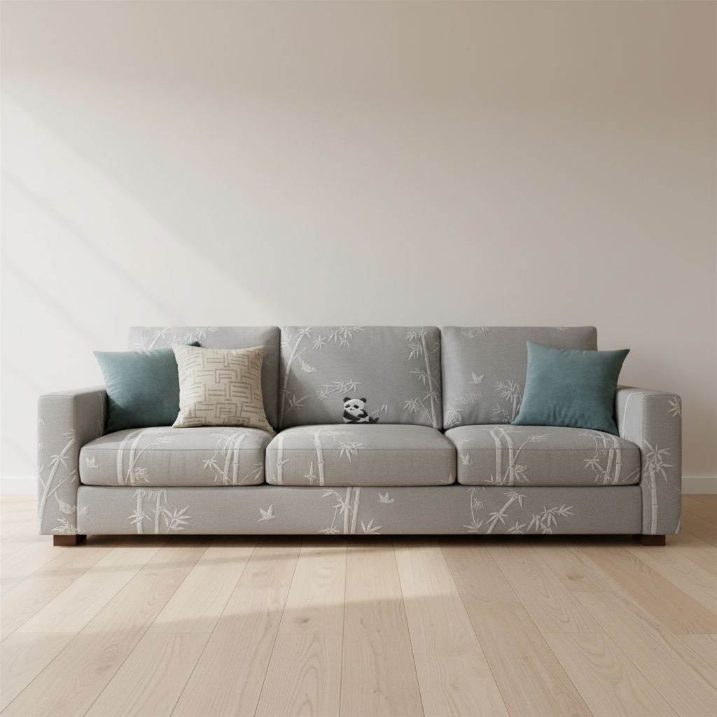Dale City Breathless Bamboo Upholstered Sofa | Architectural Fabrics