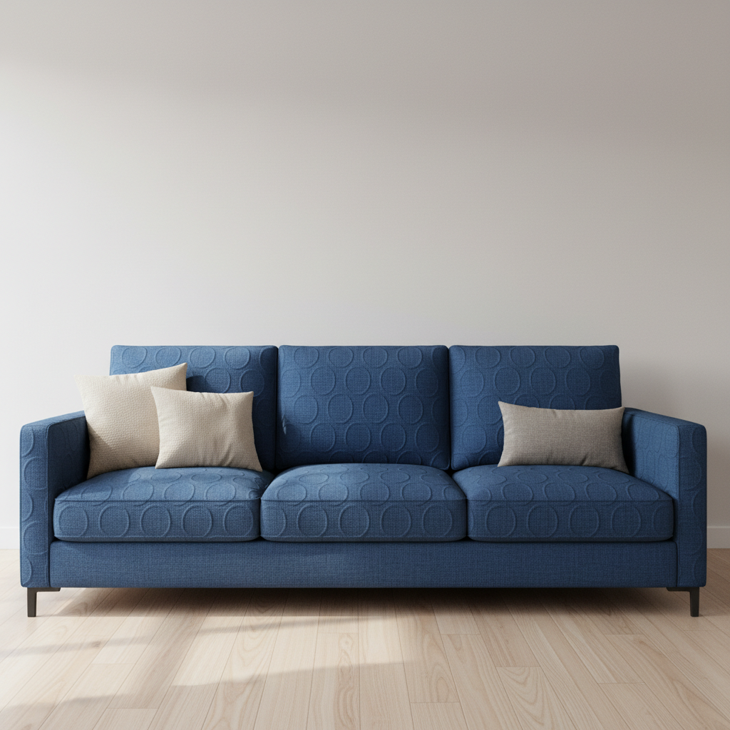 Dale City Dazzling Diamonds Upholstered Sofa | Architectural Fabrics