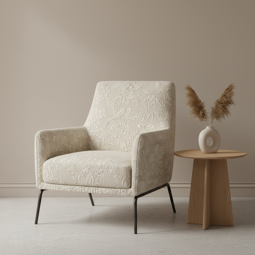 Dale City Opulent Orchid Upholstered Chair | Architectural Fabrics