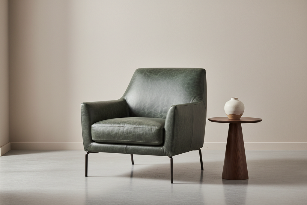 Front Royal Slate Upholstered Chair | Architectural Fabrics