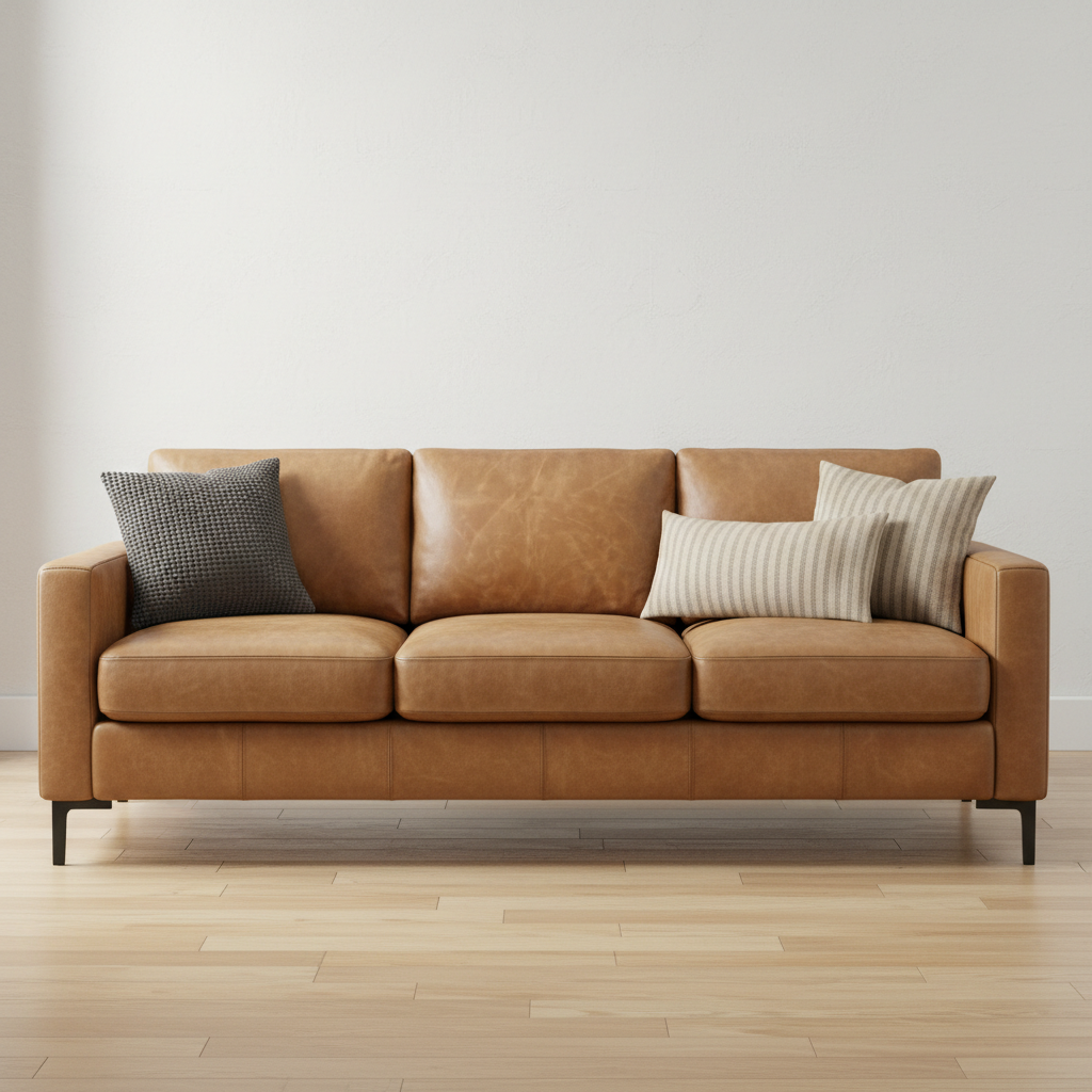 Front Royal Wheat Upholstered Sofa | Architectural Fabrics