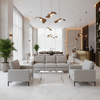 Big Stone Gap Lite Gray Hotel Lobby Setting | Architectural Fabrics