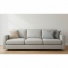 Big Stone Gap Lite Gray Upholstered Sofa | Architectural Fabrics