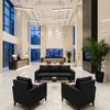 Big Stone Gap Slate Black Hotel Lobby Setting | Architectural Fabrics