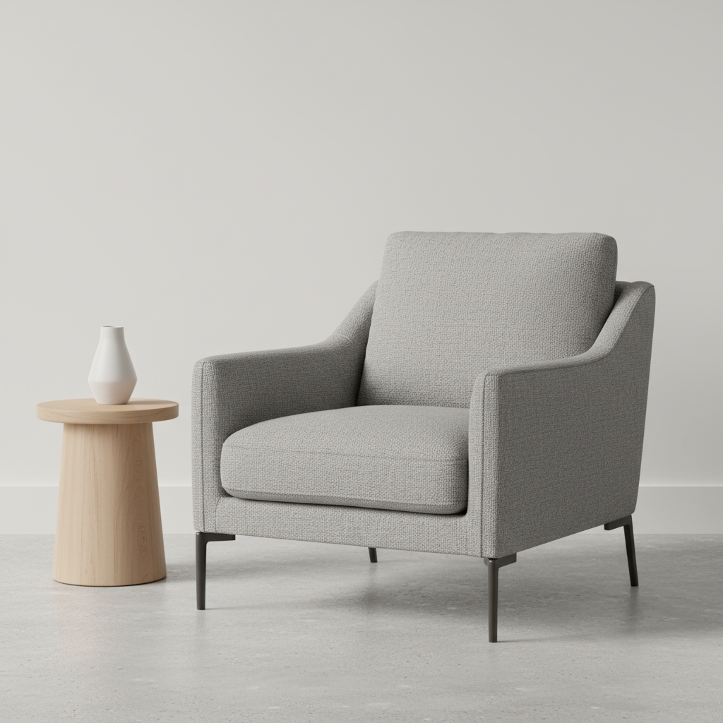 Berryville Plata Upholstered Chair | Architectural Fabrics