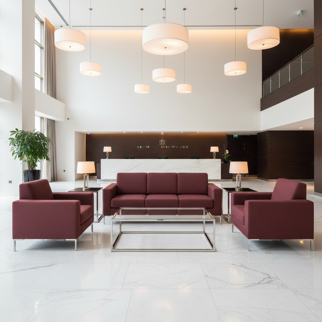 Bedford Borscht Hotel Lobby Setting | Architectural Fabrics