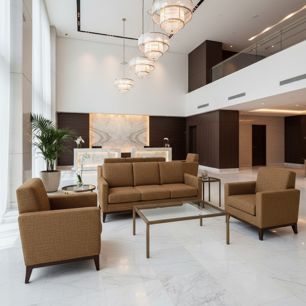 Other Leather Bronze Room Setting